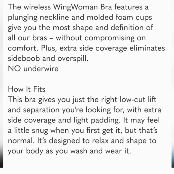 Knix Women's WingWoman Contour Wireless Bra in Nude 2 Size 6++ (32G/34G) - Picture 15 of 16
